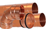 Ventilation system made of copper