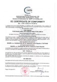 Certificate of Constancy of Performance - Fire Damper CFDM & CFDM-V